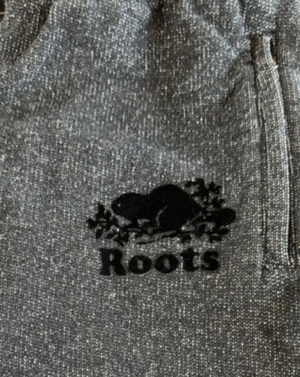 Roots Canada Women's Salt & Pepper Sweatpants Size XS Drawstring Elastic Waist